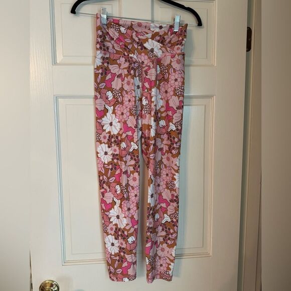 Women’s Aerie Real Me Xtra Hi-Rise Leggings 7/8 Length L - Picture 1 of 3